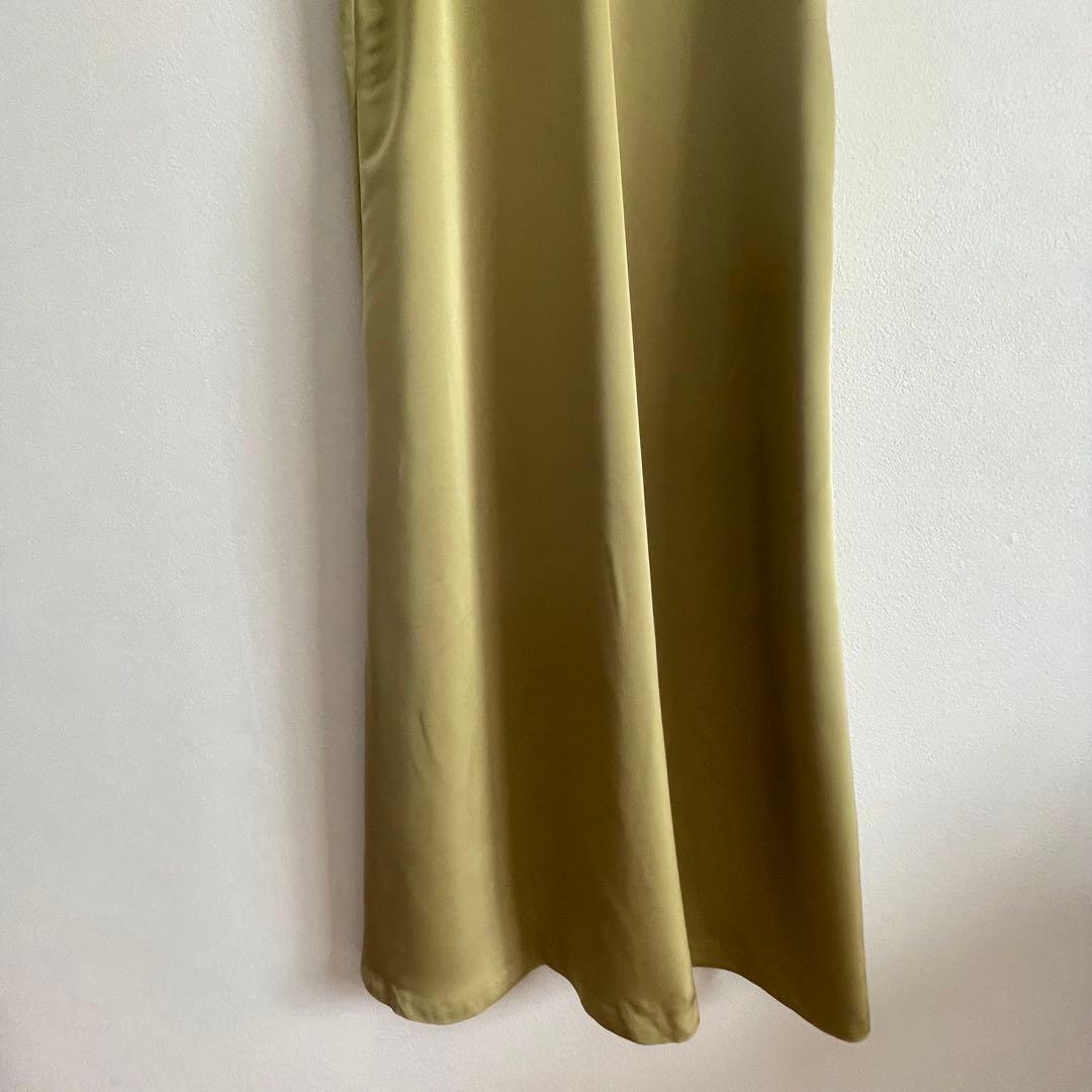 PINUE レースボレロ＆ドレスセット（LEAF GREEN）