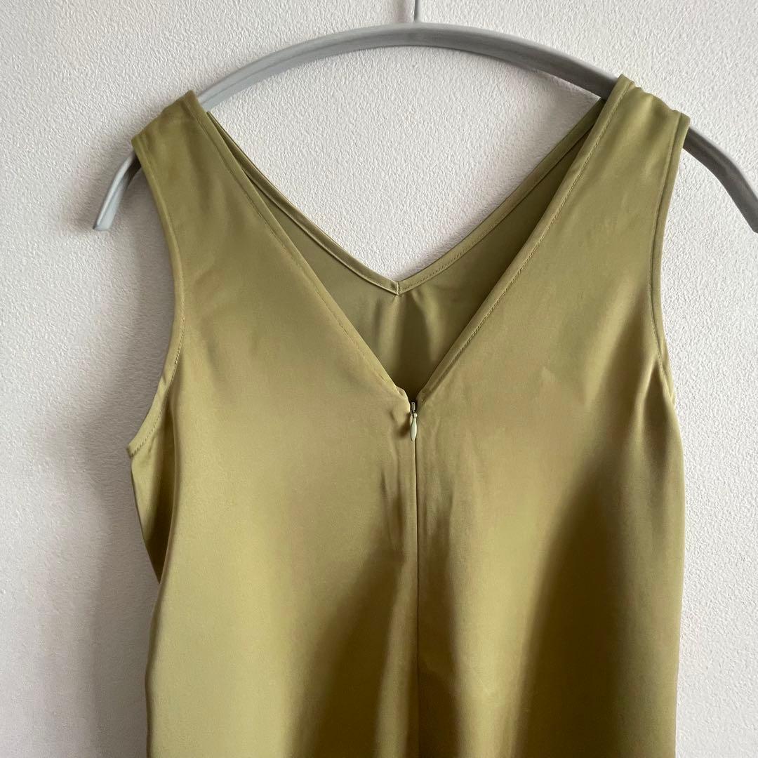 PINUE レースボレロ＆ドレスセット（LEAF GREEN）