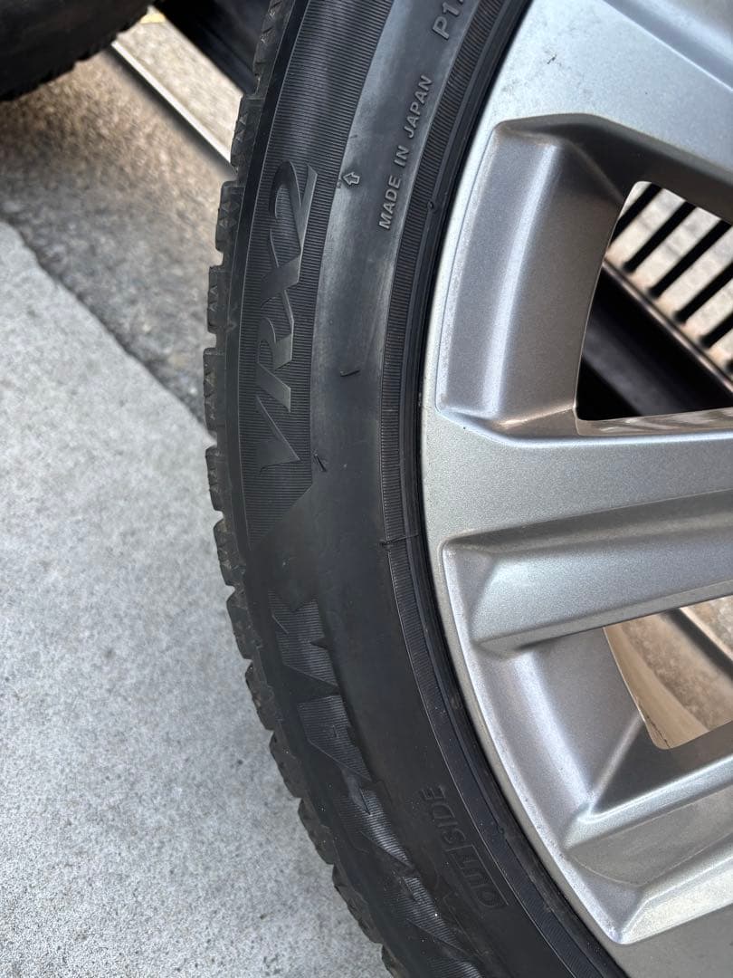 か*れ様 210系クラウンホイール 17インチ 4本 215/50R17 VRX