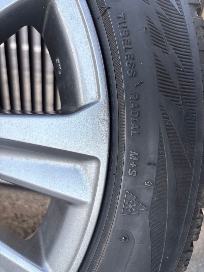 か*れ様 210系クラウンホイール 17インチ 4本 215/50R17 VRX