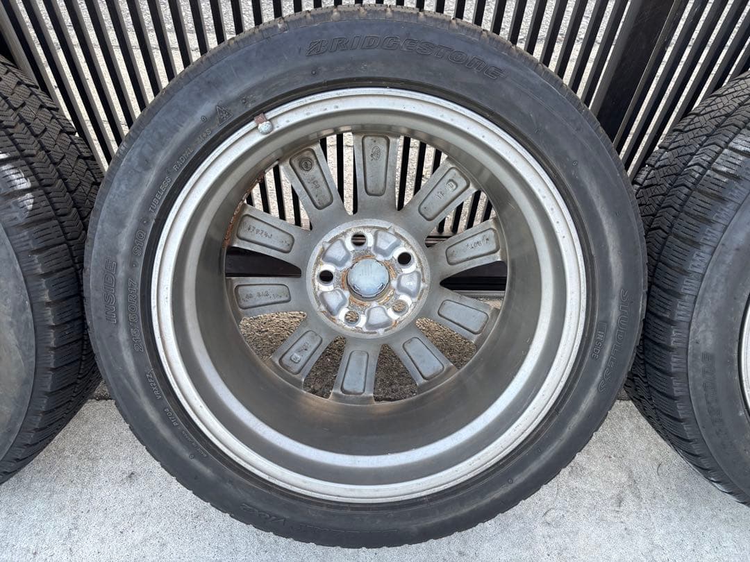 か*れ様 210系クラウンホイール 17インチ 4本 215/50R17 VRX