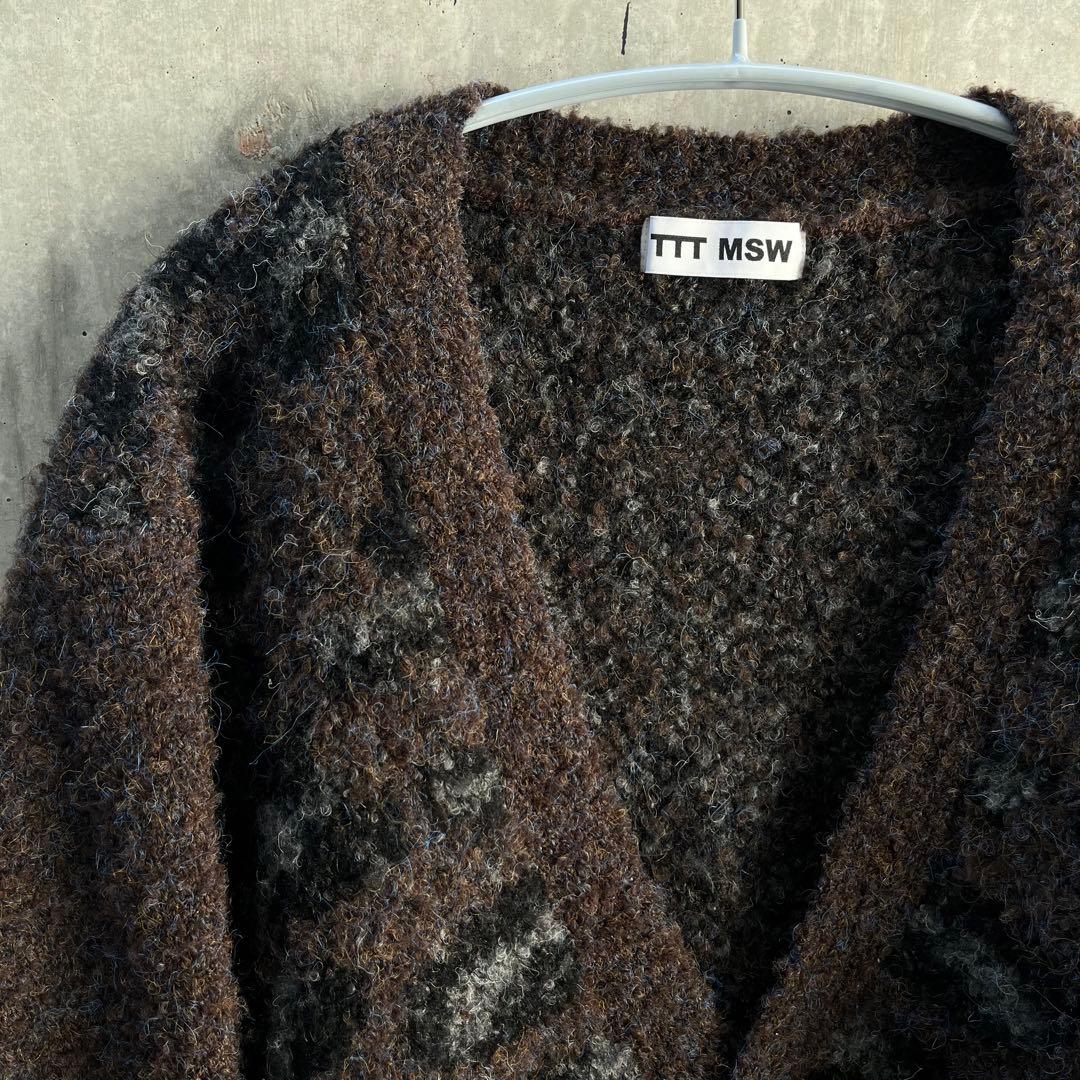 TTT MSW レオパード カーディガン