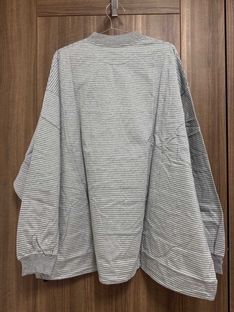 新品未使用 定価17,600円 イズネス バルーンロンT サイズL(48)グレー