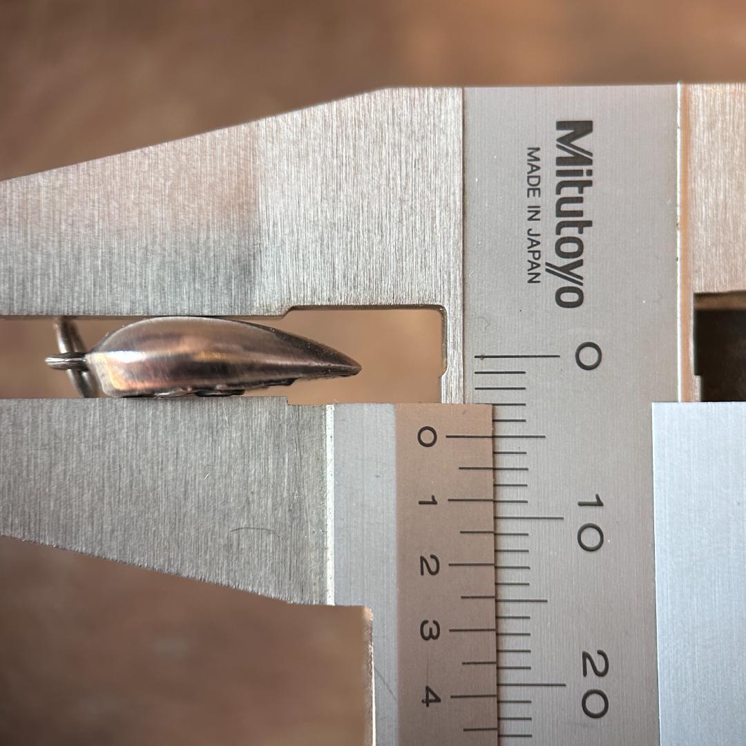 スウィートハートジュエリー　40s WW2　シルバー　勿忘草の花