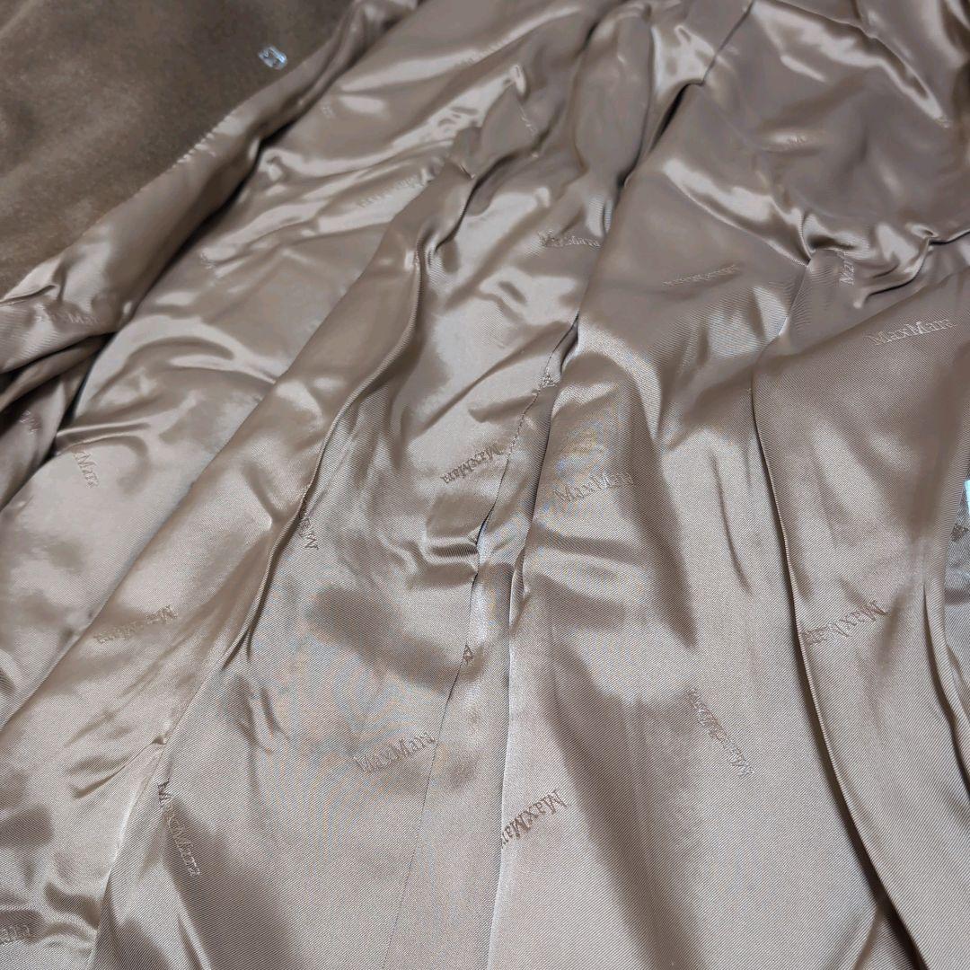 MarMara カシミア　銀タグ　2way ロングコート　ベルト　ブラウン