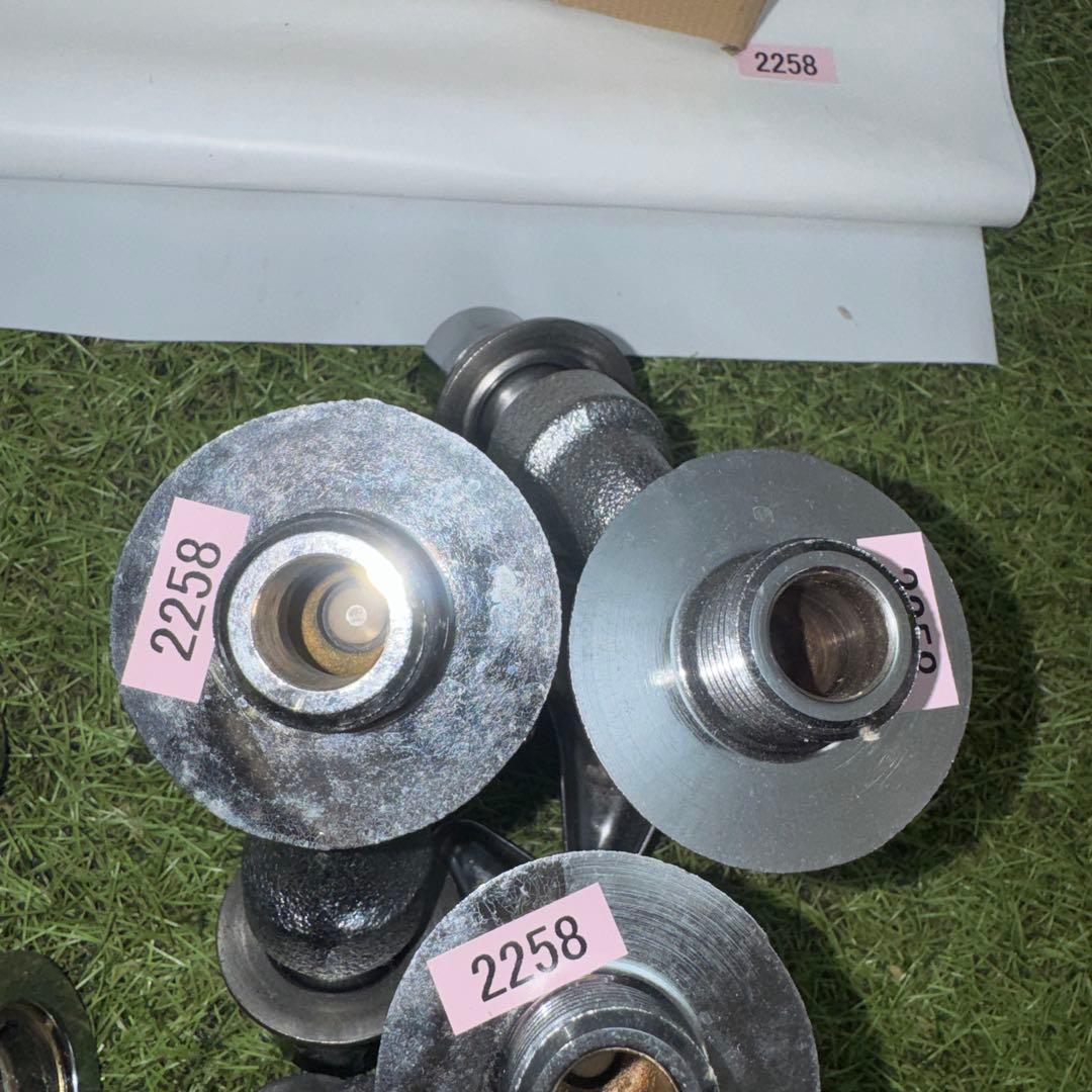 金属製シルバー蛇口 L字型散水用バルブ 3個セット［2258］