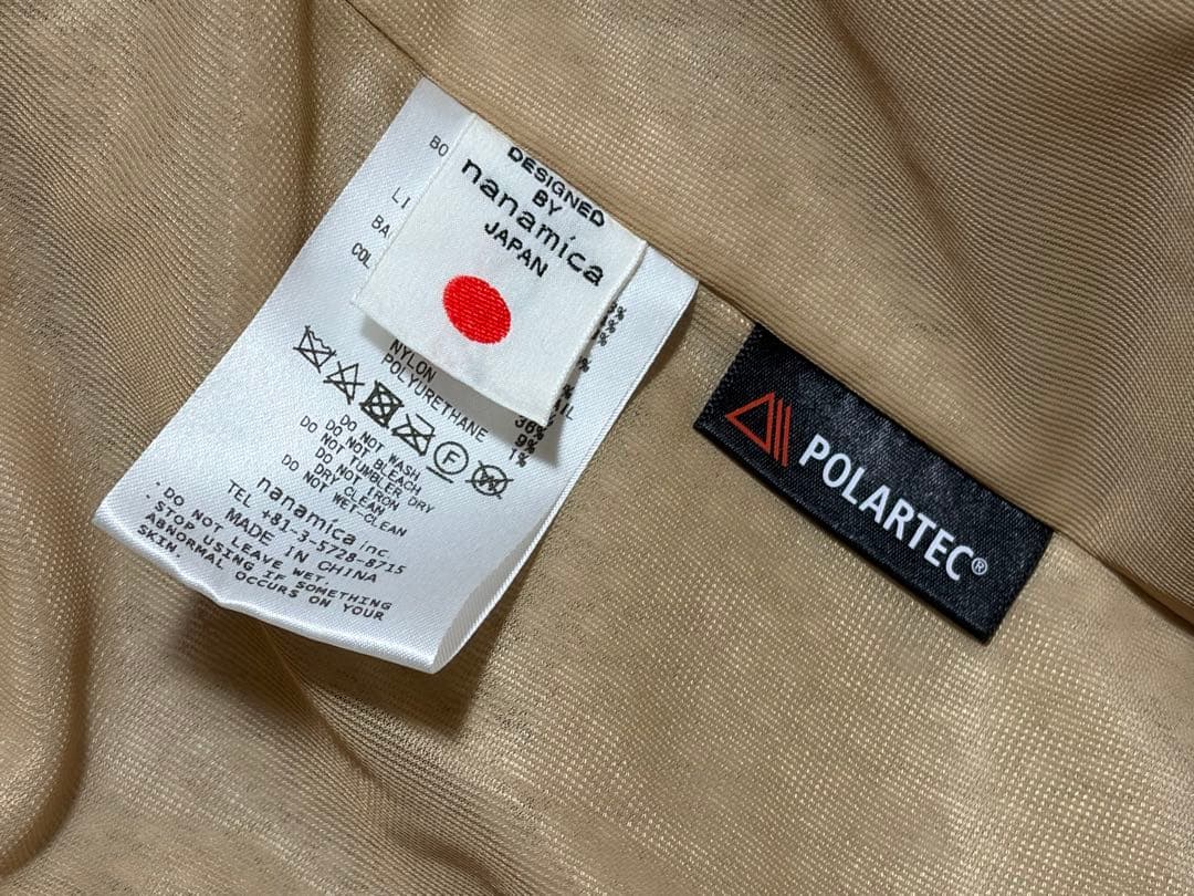【人気】nanamica NA-1ジャケット M 　POLARTEC