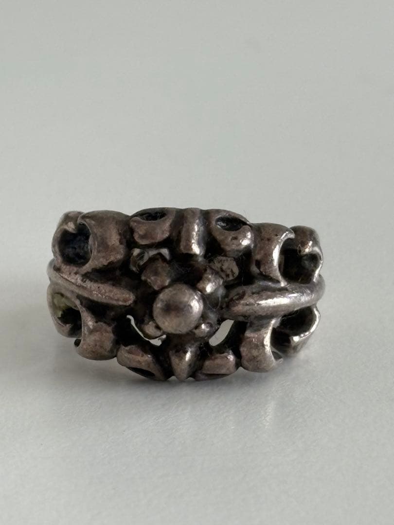a&g silver 925 lily ring クロムハーツ 17号
