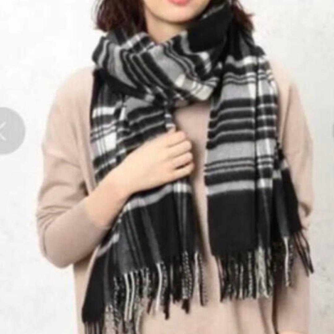 ユナイテッドアローズ ジョンストンズ　カシミヤマフラー