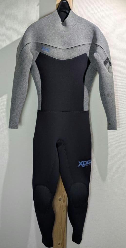ウェットスーツ メンズ MLサイズ フルスーツ グレー 日本製 XCEL
