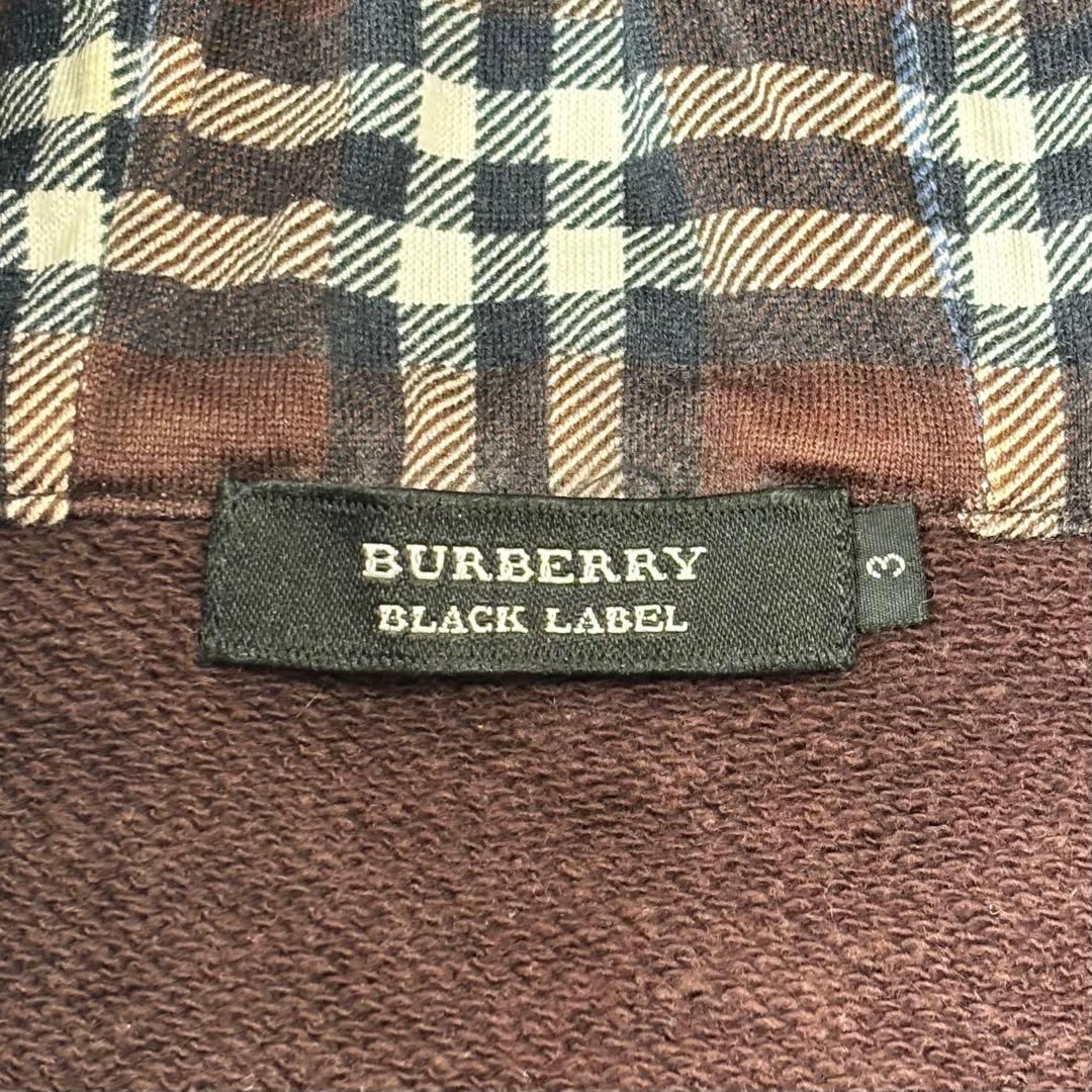 トップス BURBERRY BLACK LABEL fade grunge foodie