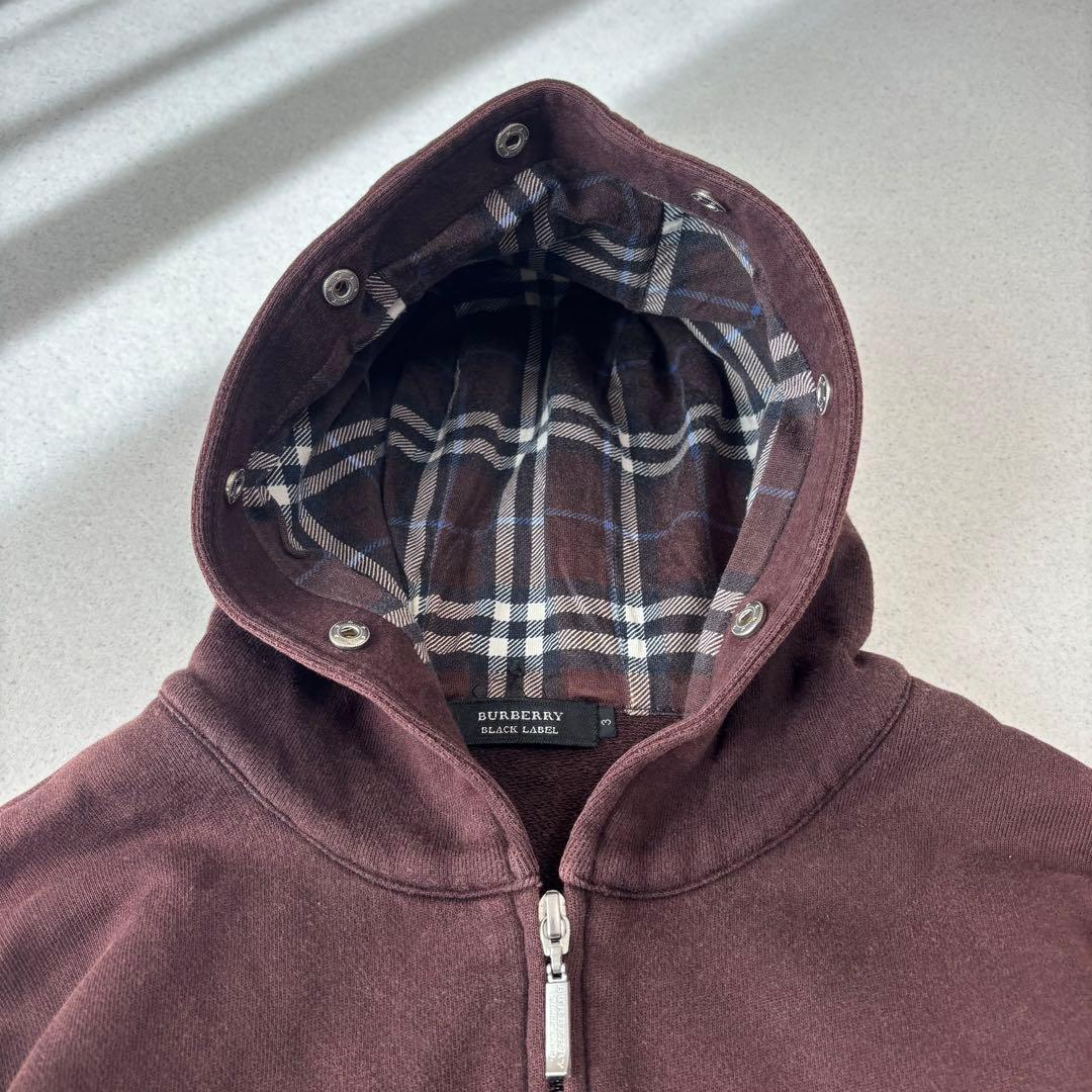 トップス BURBERRY BLACK LABEL fade grunge foodie