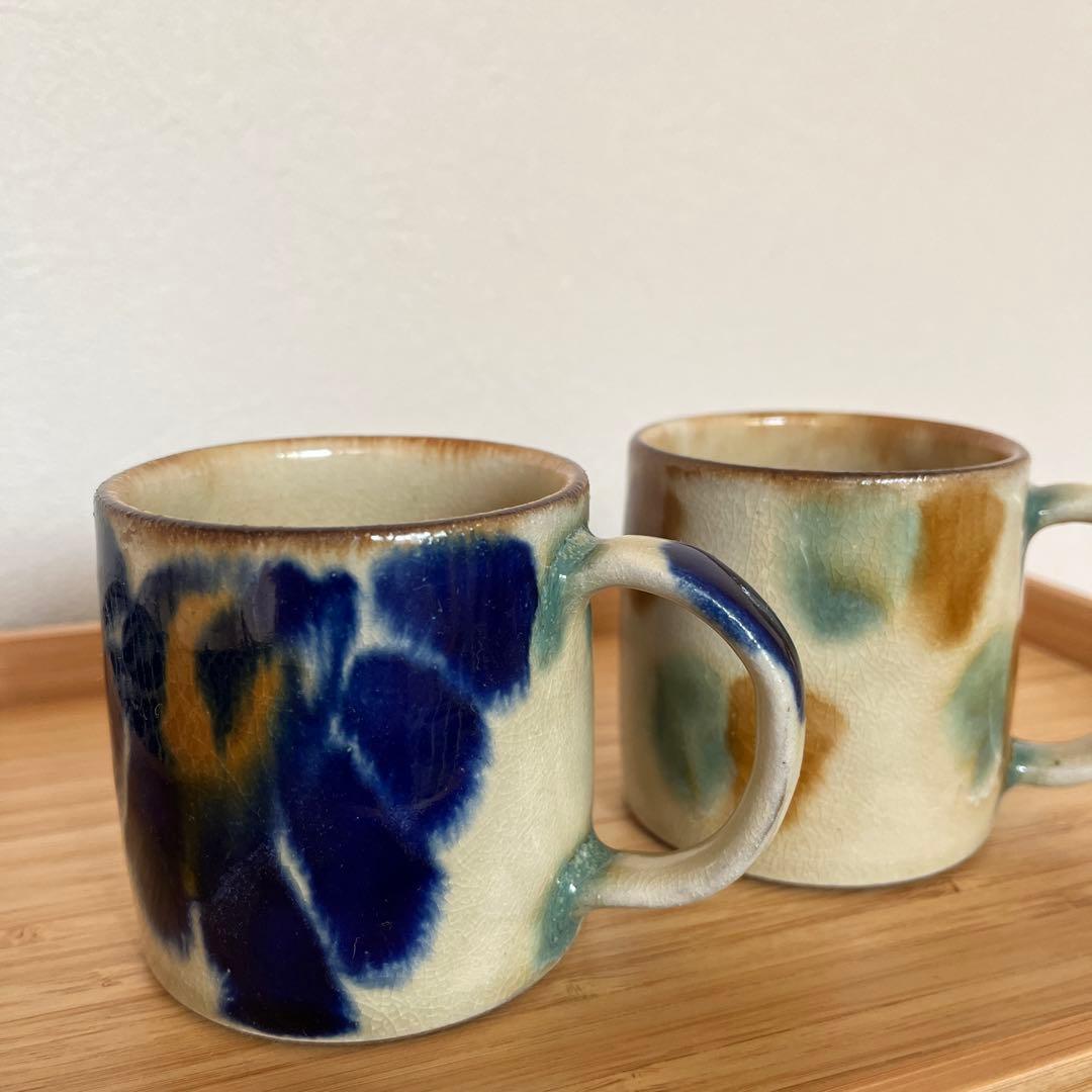 やちむん 陶器製マグカップ 2個セット