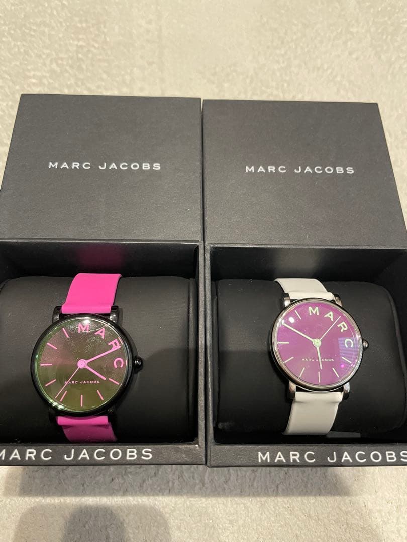 値下げMARC JACOBS classic 腕時計 MJ1646 ペア　2本