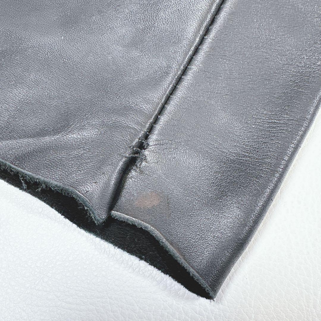 Schott ショット レザーパンツ 600 USA製 本革 黒 34