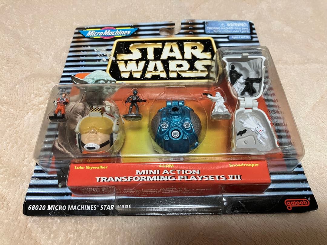 スターウォーズ　マイクロマシン　フィギュアヘッドコレクション　おまけ付き