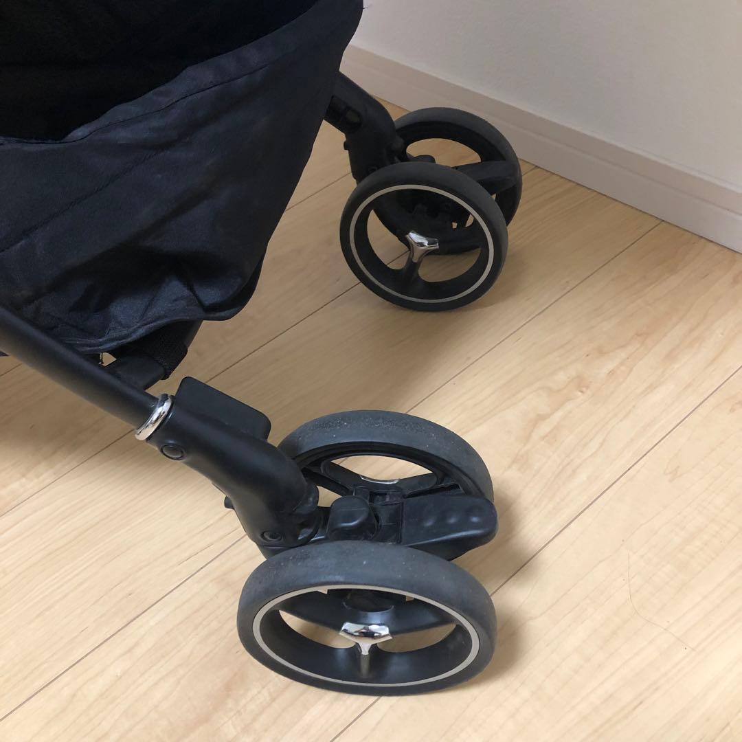 アップリカ ラクーナ ビッテクッション 限定モデル ベビーカー レザーハンドル