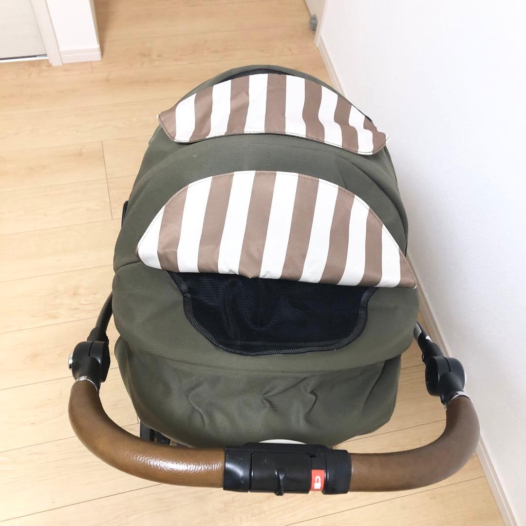 アップリカ ラクーナ ビッテクッション 限定モデル ベビーカー レザーハンドル