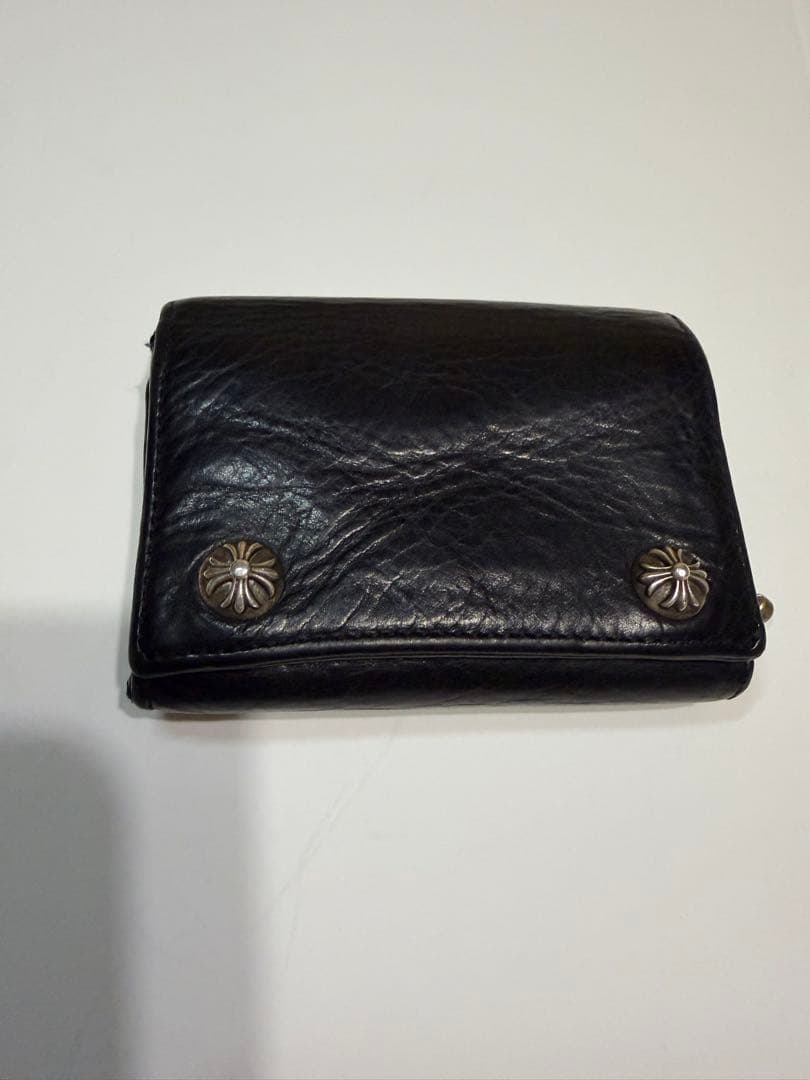 クロムハーツ　３フォールドウォレット