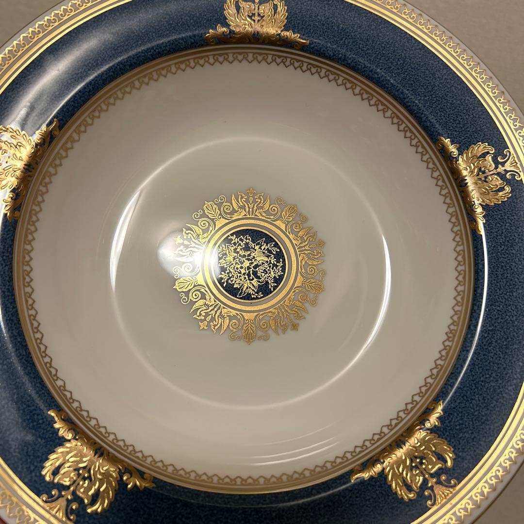 ウェッジウッド　コロンビア　パウダーブルー　スーププレート　ディナープレート