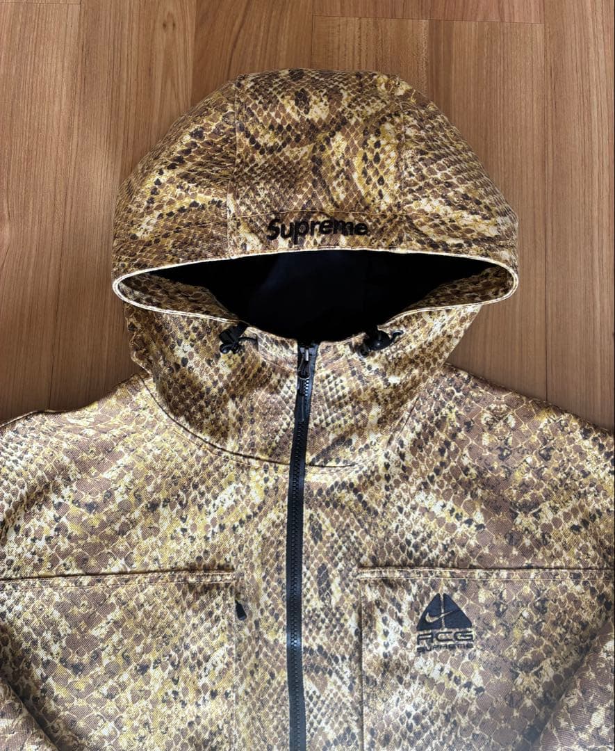 supreme NIKE ACG denim pullover パイソン