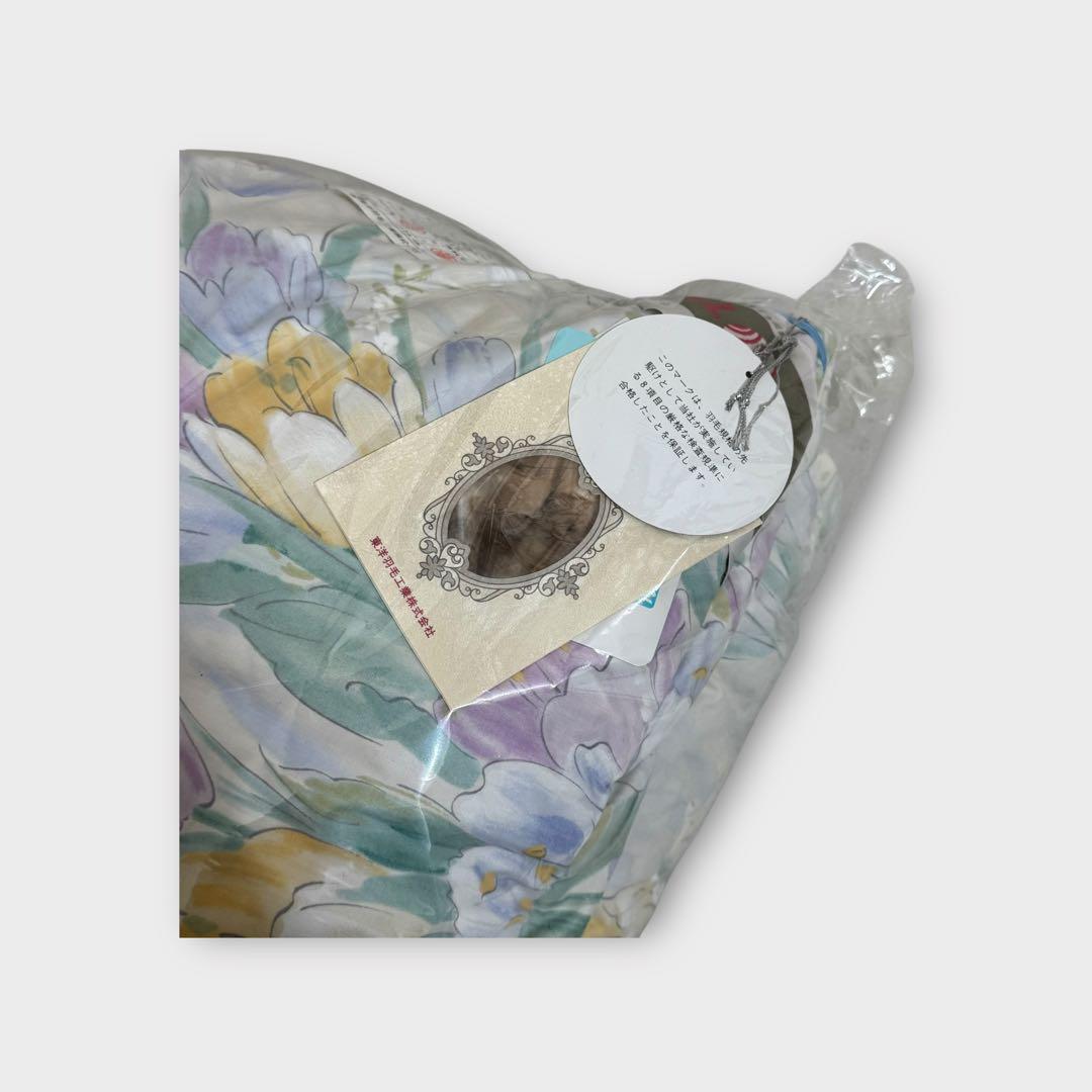 9295.TUK 東洋羽毛 フローラ 2層 S 敷ふとん 枕付き