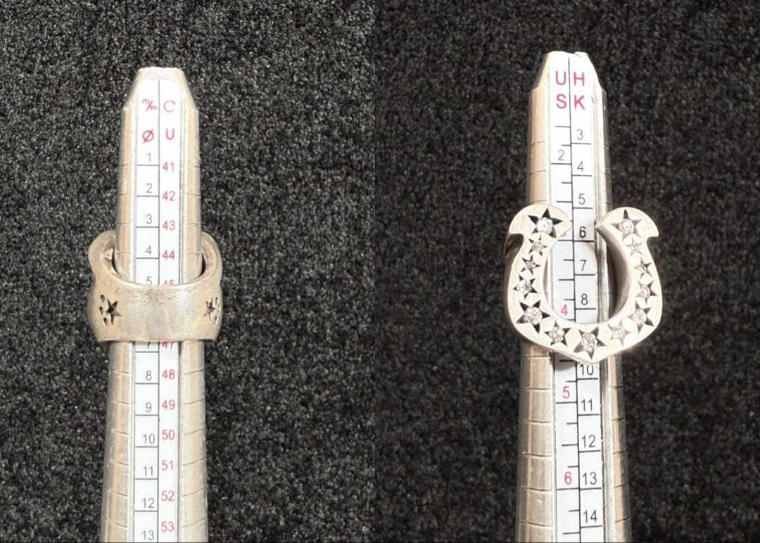 ホースシューリング　シルバー　925　6号　馬蹄　指輪　テンダーロイ