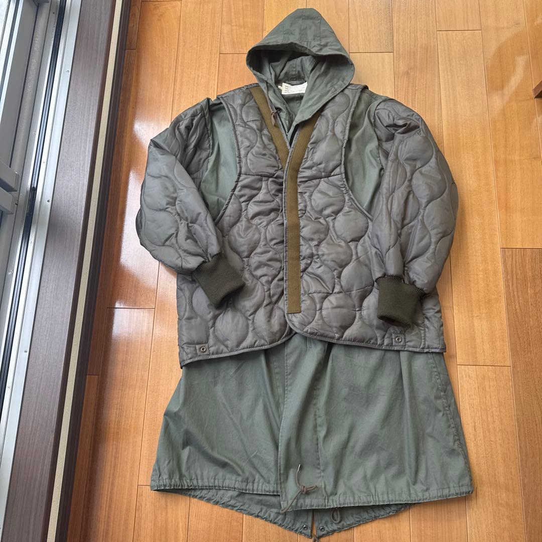 77circa circa make layered m-51 coat 美品