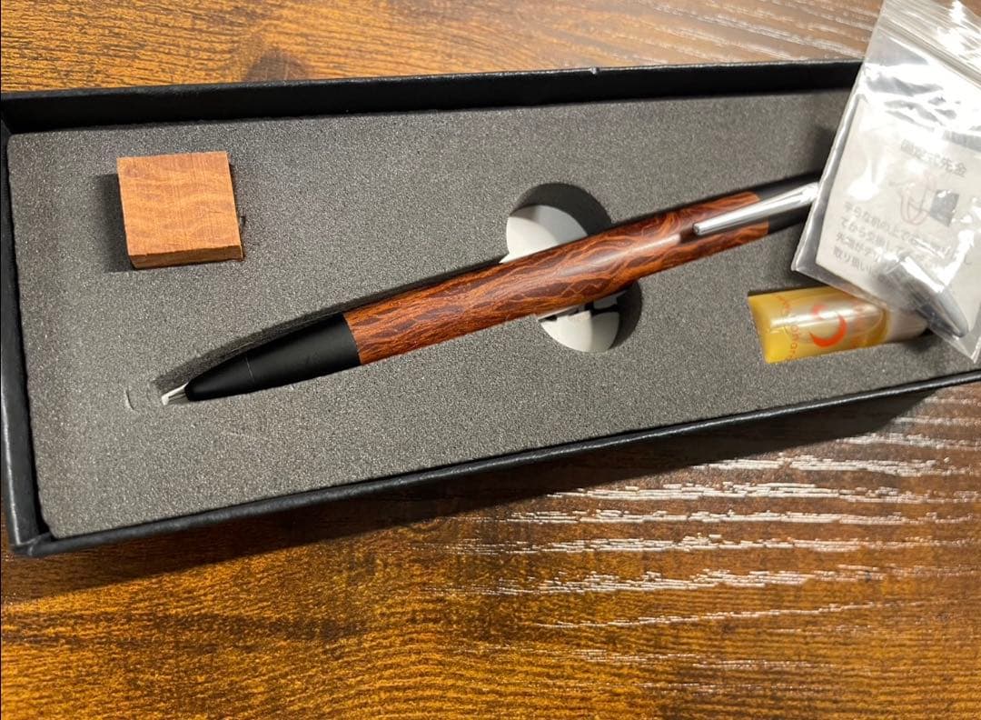 ちば　野原工芸　木軸シャープペンシル本体　シーオーク