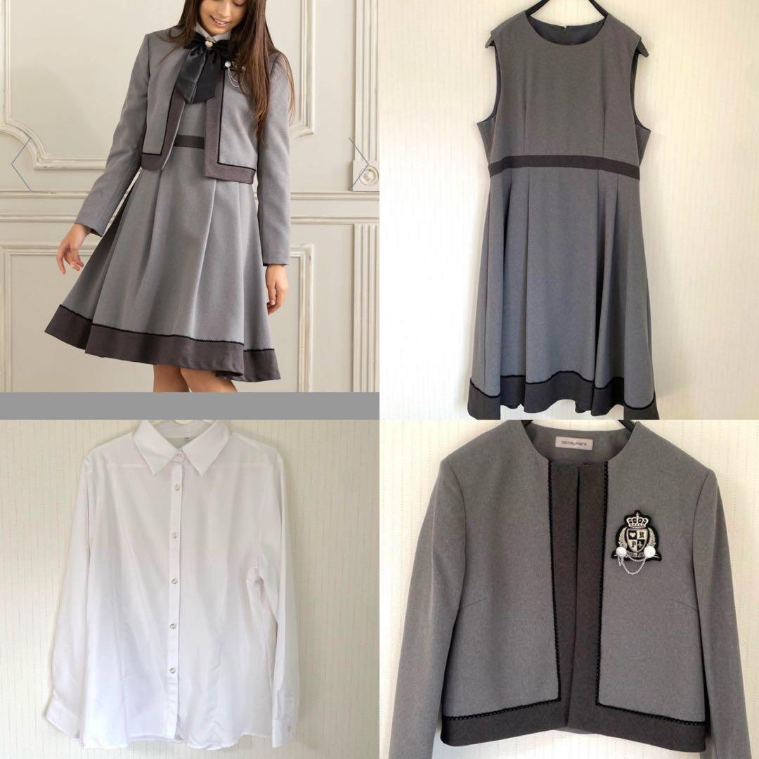 デコラピンキーズ卒業式入学式170E ゆったりサイズ　人気完売品　美品