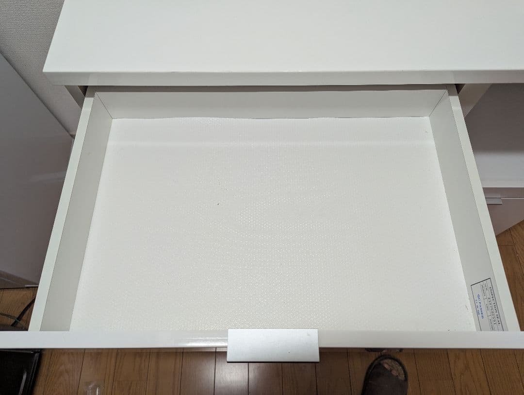 [引き取り/引き渡し]　ニトリ　キッキンカウンター　食器棚　ホワイト