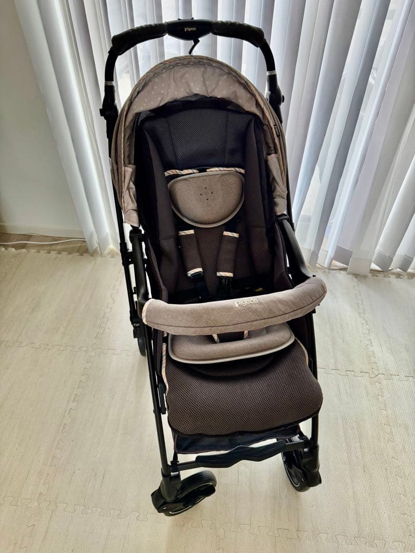 新品タイヤ＊Pigeon A形ベビーカー＊ランフィリノン
