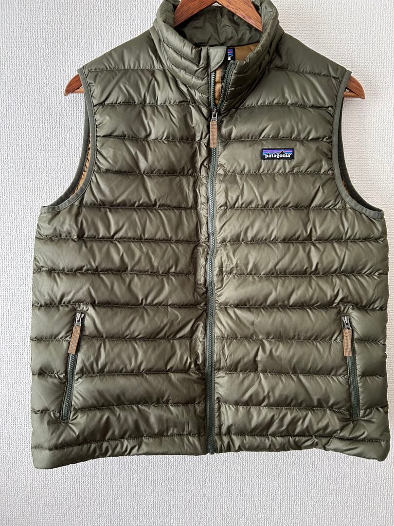 新品パタゴニア キッズXXLダウンベスト大人もOK