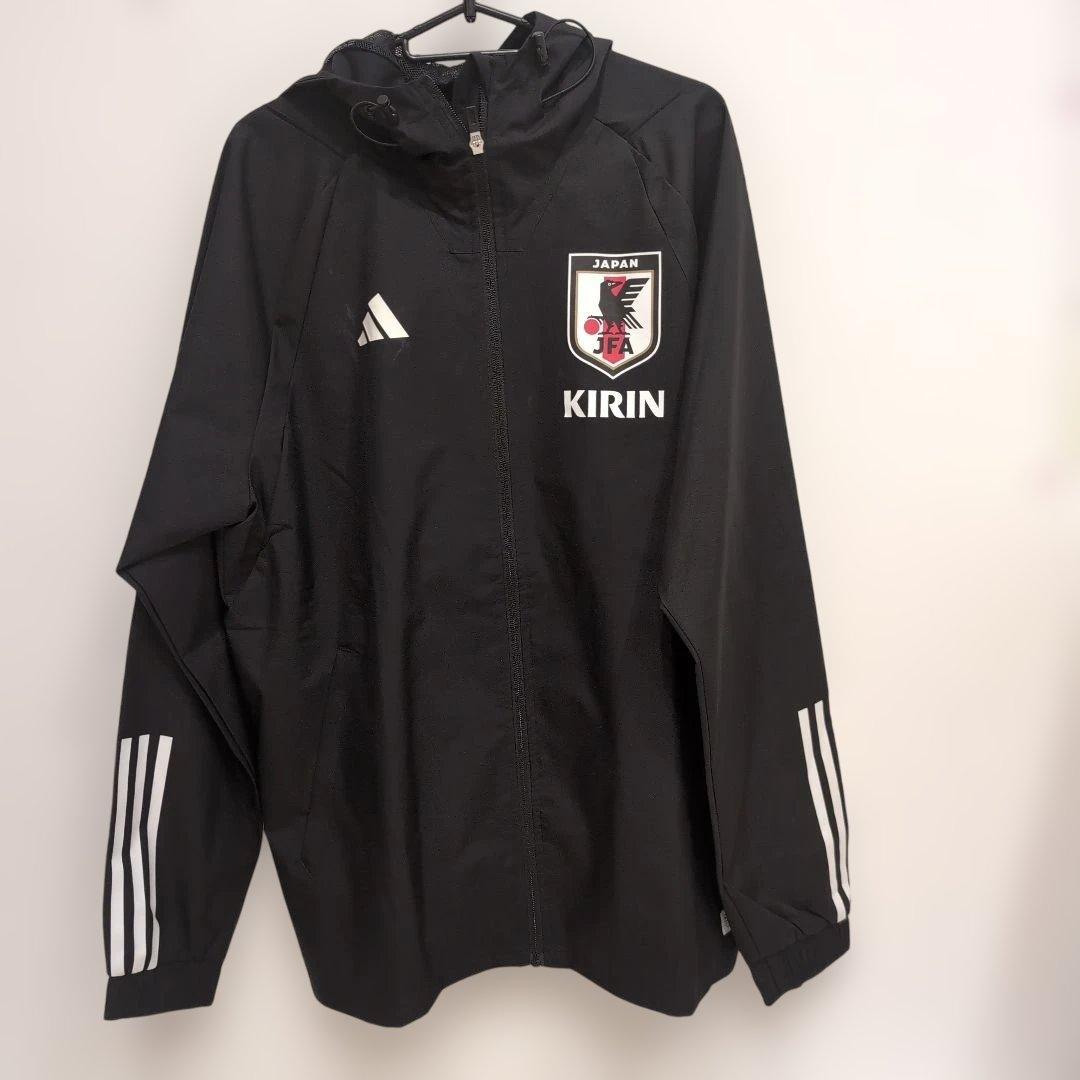 adidas 日本サッカー協会 ピステ ウィンドブレーカー　XＬサイズ　日本代表