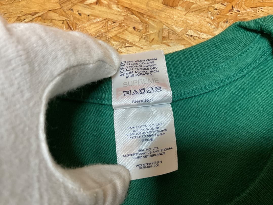 タグ付 未使用 シュプリーム 23FW NYC Tee Light Pine L