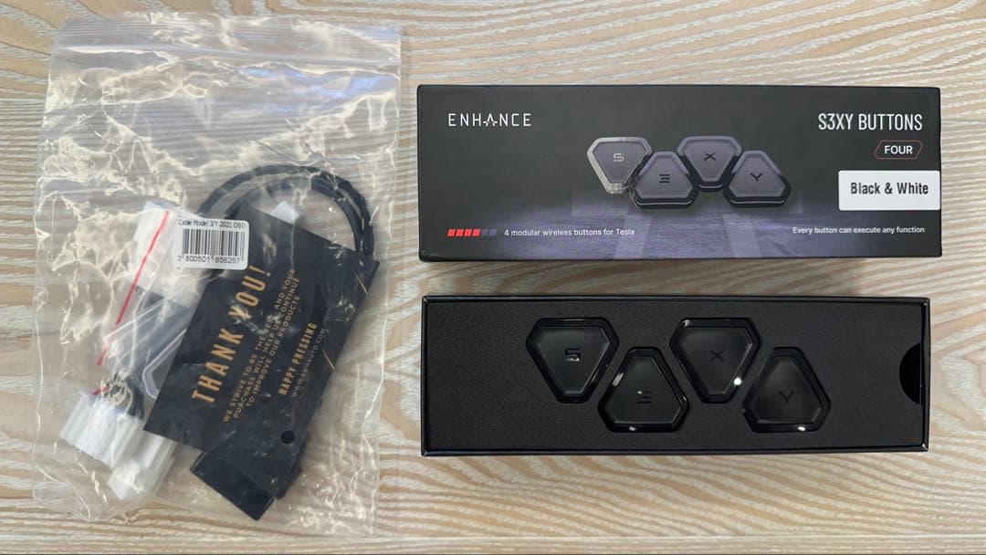 ENHANCE S3XY BUTTONS 4個セット