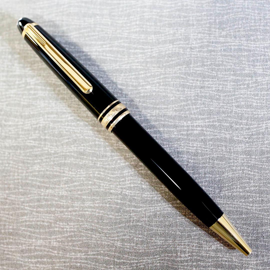 【極美品 送料込み】モンブラン ボールペン １６４ マイスター ゴールド ②