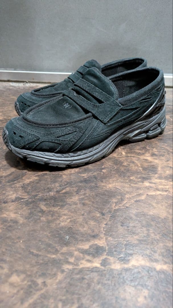 New Balance 1906L スエード ブラック スニーカー