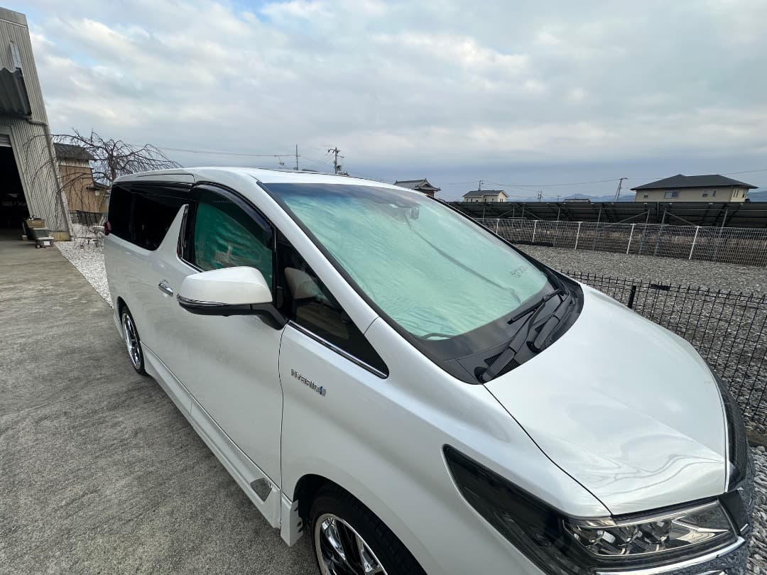 アルファード30純正日除け