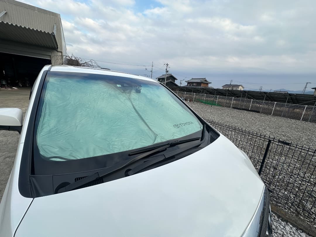 アルファード30純正日除け
