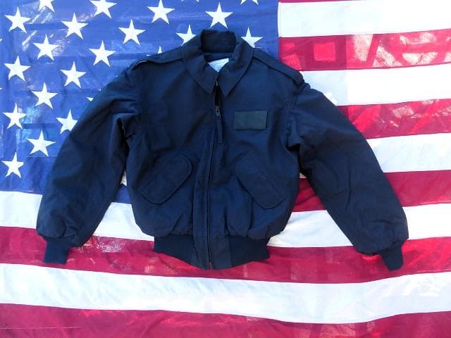 希少】 90s 実物 米空軍 セキュリティーポリスウィンタージャケット M 01