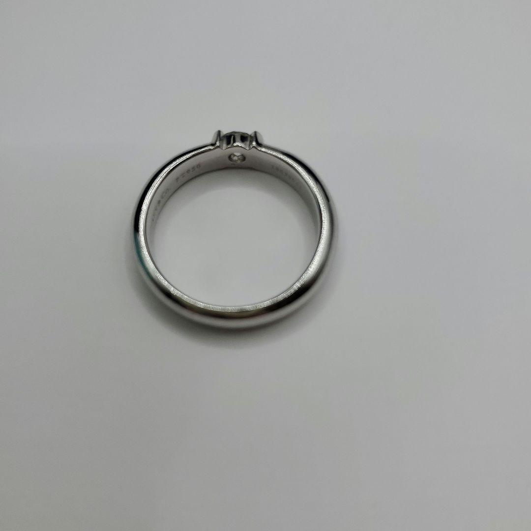 ティファニー TIFFANY&Co. ドッツ Pt950　鑑定書付き　10.5号