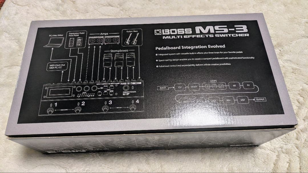 boss ms-3 マルチエフェクター スイッチャー