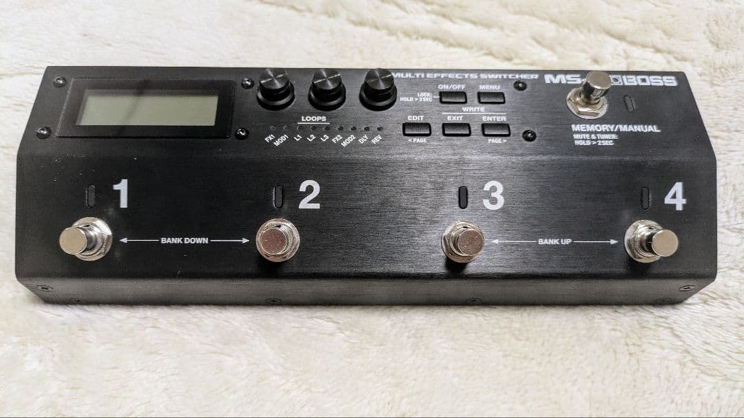 boss ms-3 マルチエフェクター スイッチャー