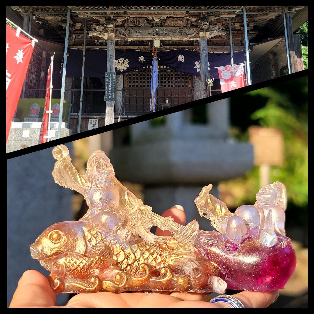 大巡礼.相思相愛.財を築く福の神オルゴナイト