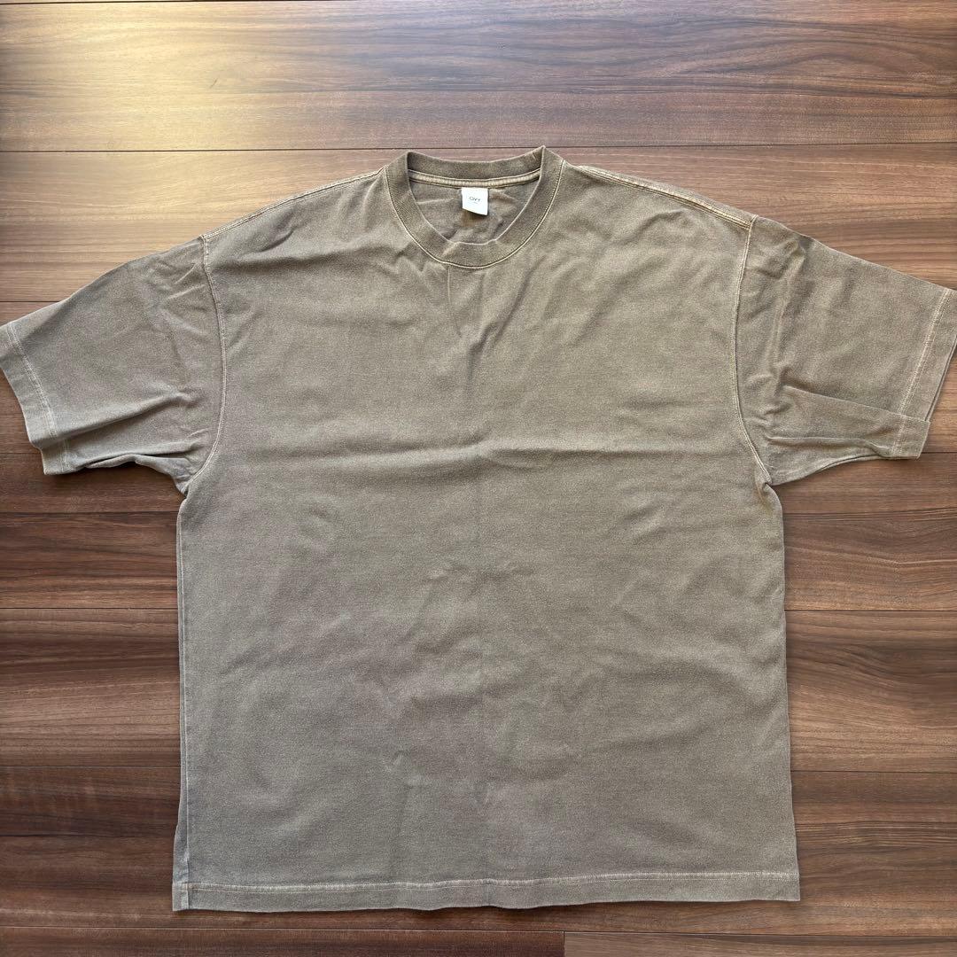 トップス OVY Pigment Dyed Relax Fit Tshirts brown