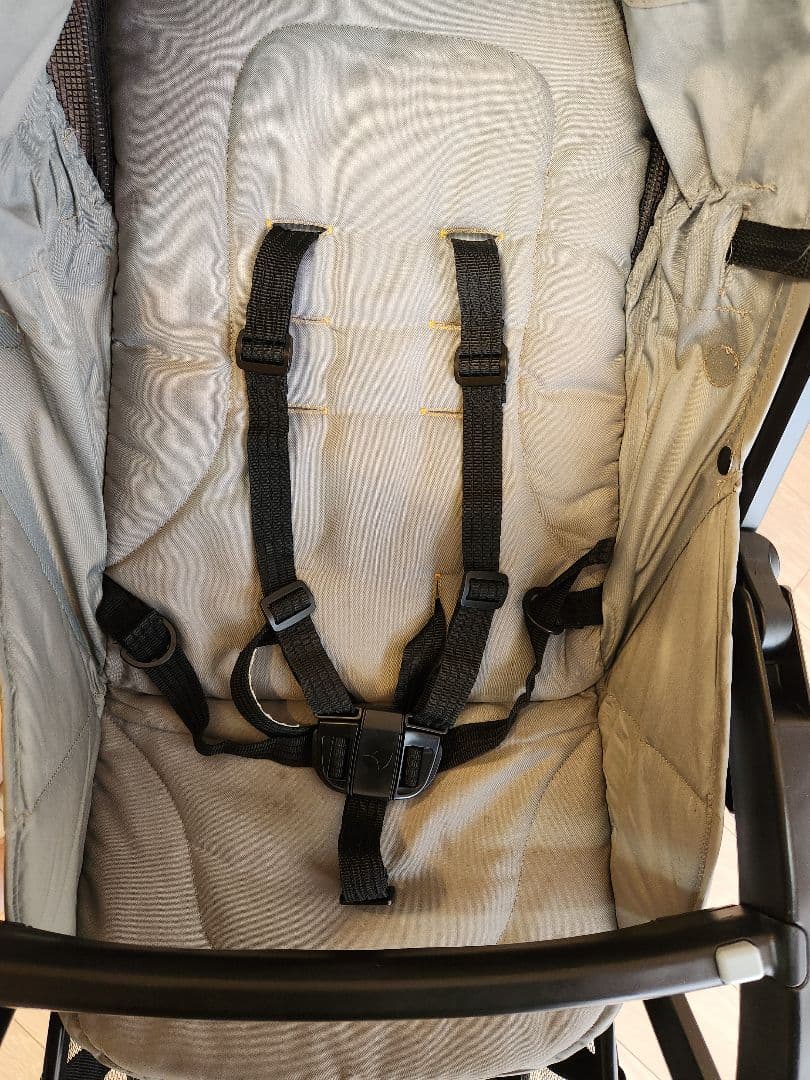 【洗浄済み】Joie エヴァライトデュオ ベビーカー グレーフランネル