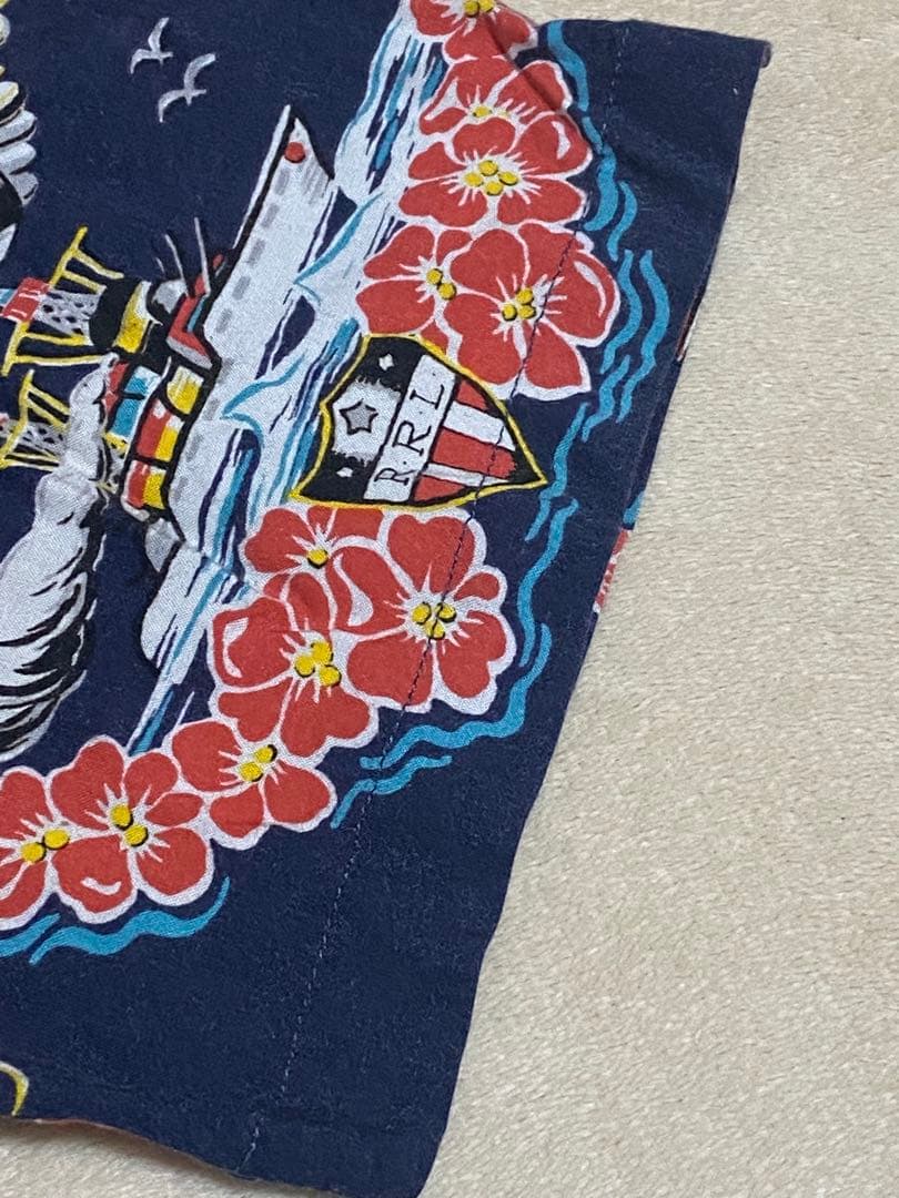 ダブルアールエルRRLアロハシャツ