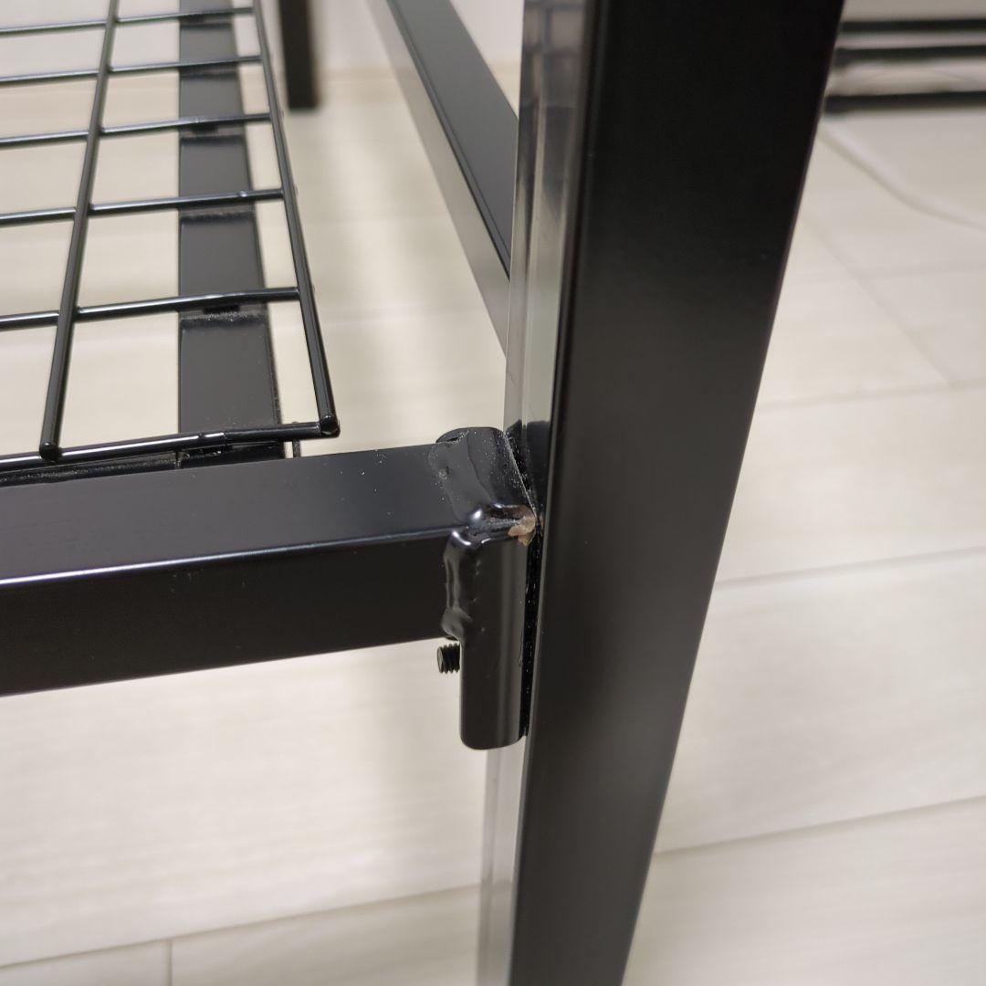 ニトリ シングル ベッドフレーム ブラック