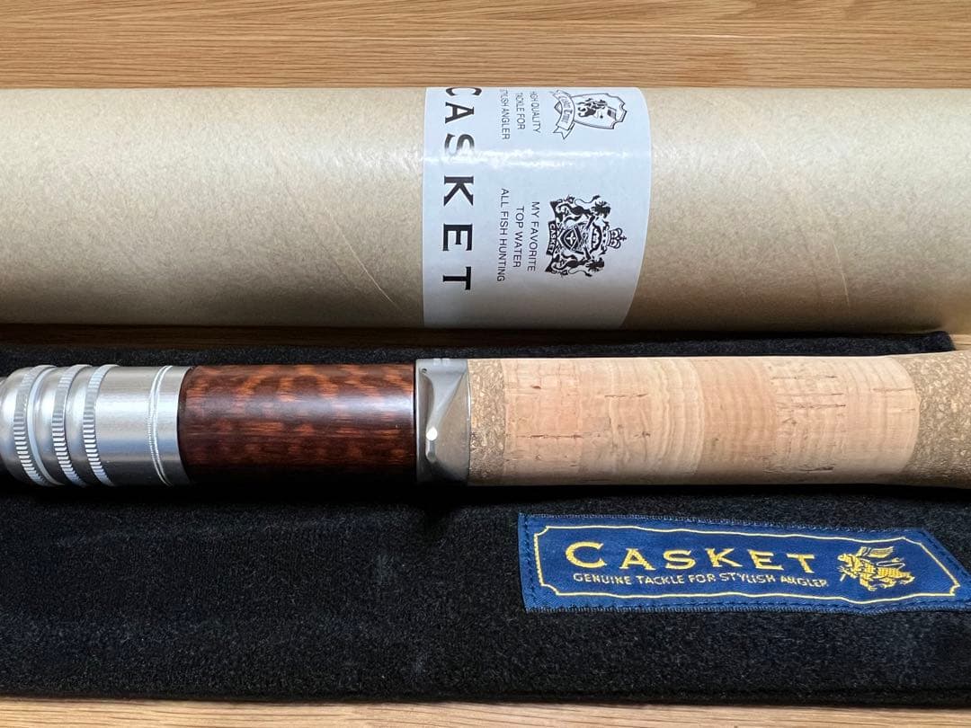 カスケット　ボロンハンドル　トリガータイプ5ft スネークウッド